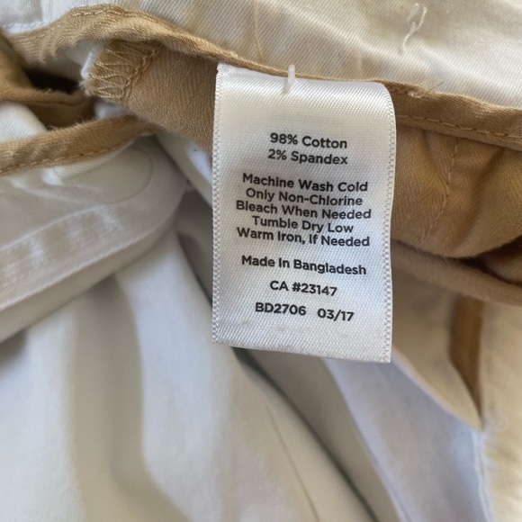 Talbots white “sailor” capris S 4 - Picture 6 of 6